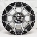 RIN 15X10 6-139.7 R1 SPORT DX656 BLACK MACHINE FACE ET-44 CB110