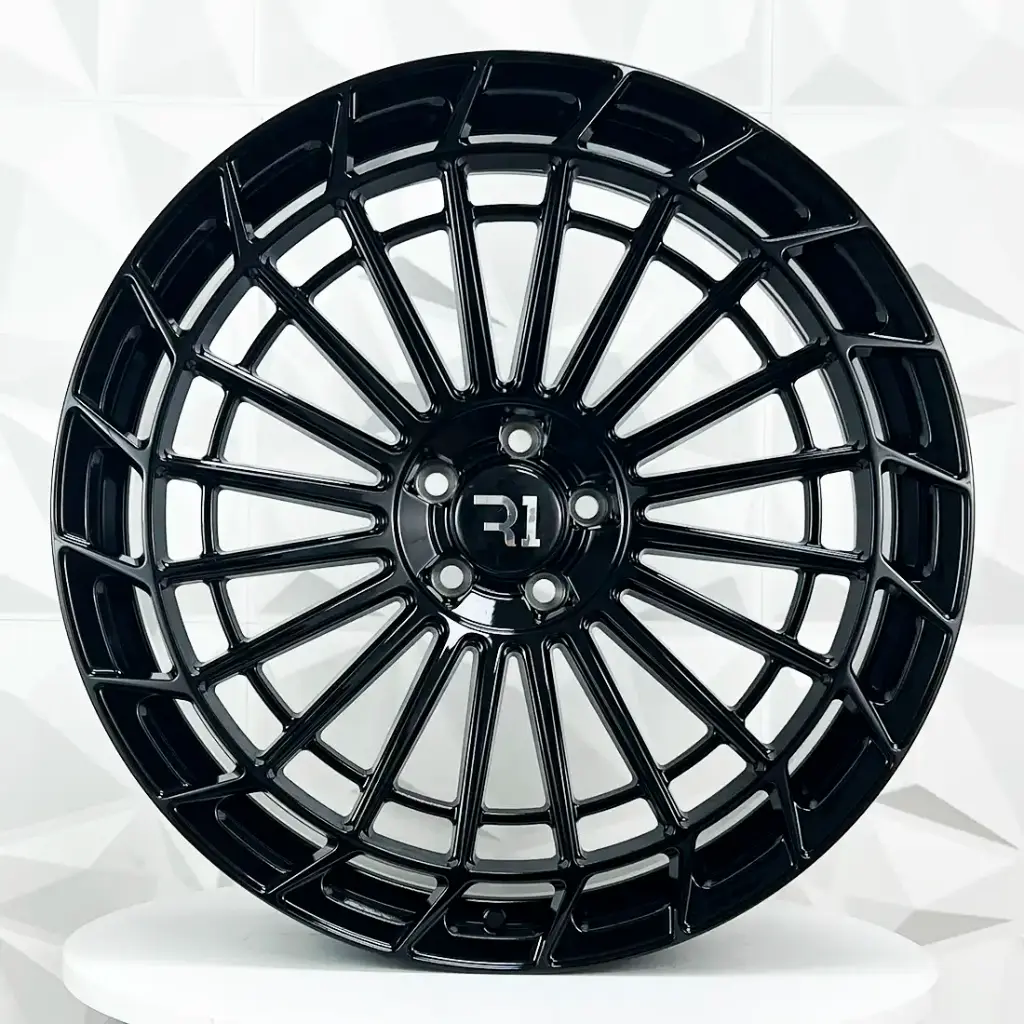 RIN 20X9.5 5-112 R1 SPORT M111-FF GLOSS BLACK ET43 CB66.56