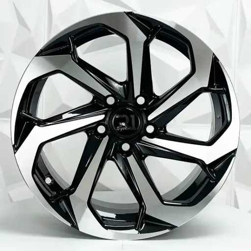 [140126] RIN 14X6 4-100/114.3 R1 SPORT 1066 BLACK MACHINE FACE ET15 CB73.1